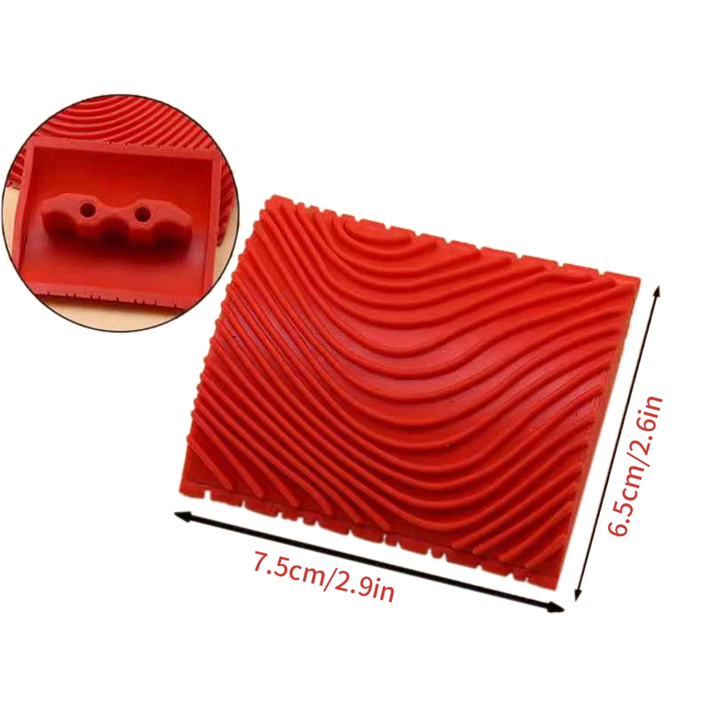 2 шт. имитация дерева зернистости узор кирпичная стена текстуры искусственные