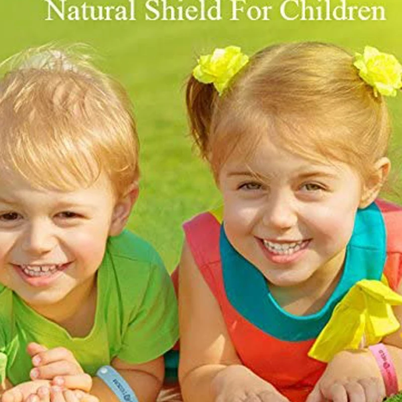 

NEW-10Pcs Mosquito Bracelets 100% Natural Plant-Based Oil Mosquito Bands Travel Insect Bracelet Keeps Insects&Bugs Away