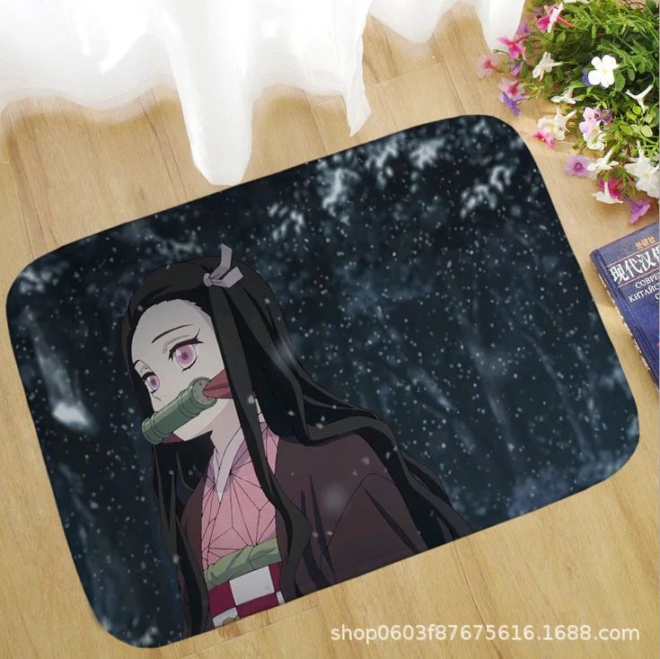 

Non-Slip Doormat Anime Peripheral Carpet Absorbent Floor Rug Carpet Door Mat