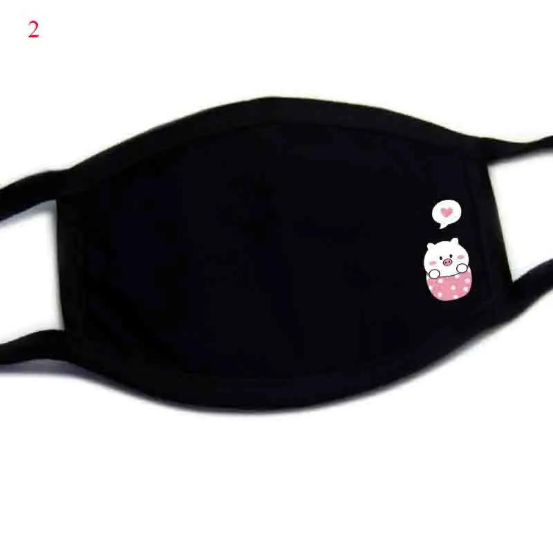 Маска для лица мультяшная хлопковая многоразовая маска | Аксессуары одежды