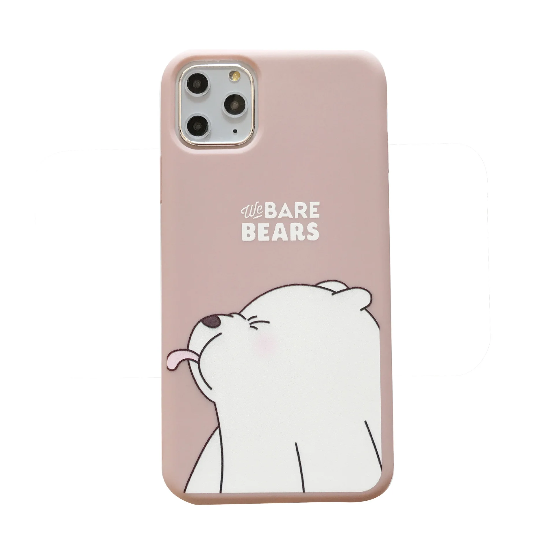 

Suitable for IPhone11Pro/7/8plus/12Promax Japanese and Korean Cartoon Naked Bear Thickening Anti-fall Mobile Phone Case Tide