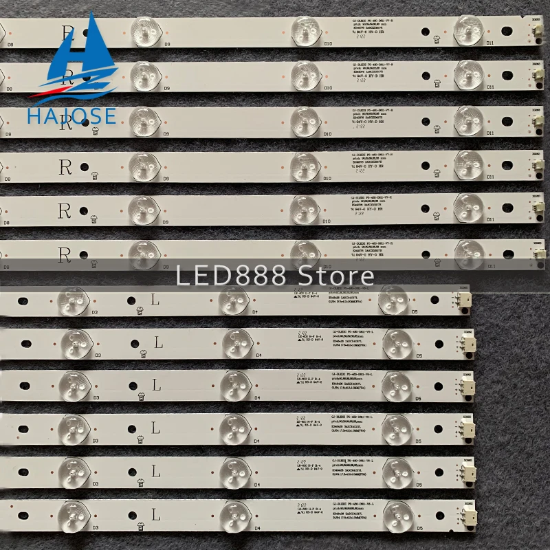Светодиодная лента подсветки GJ-2K15-D2P5-480-D611-V3 TPT480LS -HN08.S T LB48007PV BDL4830QL | Освещение