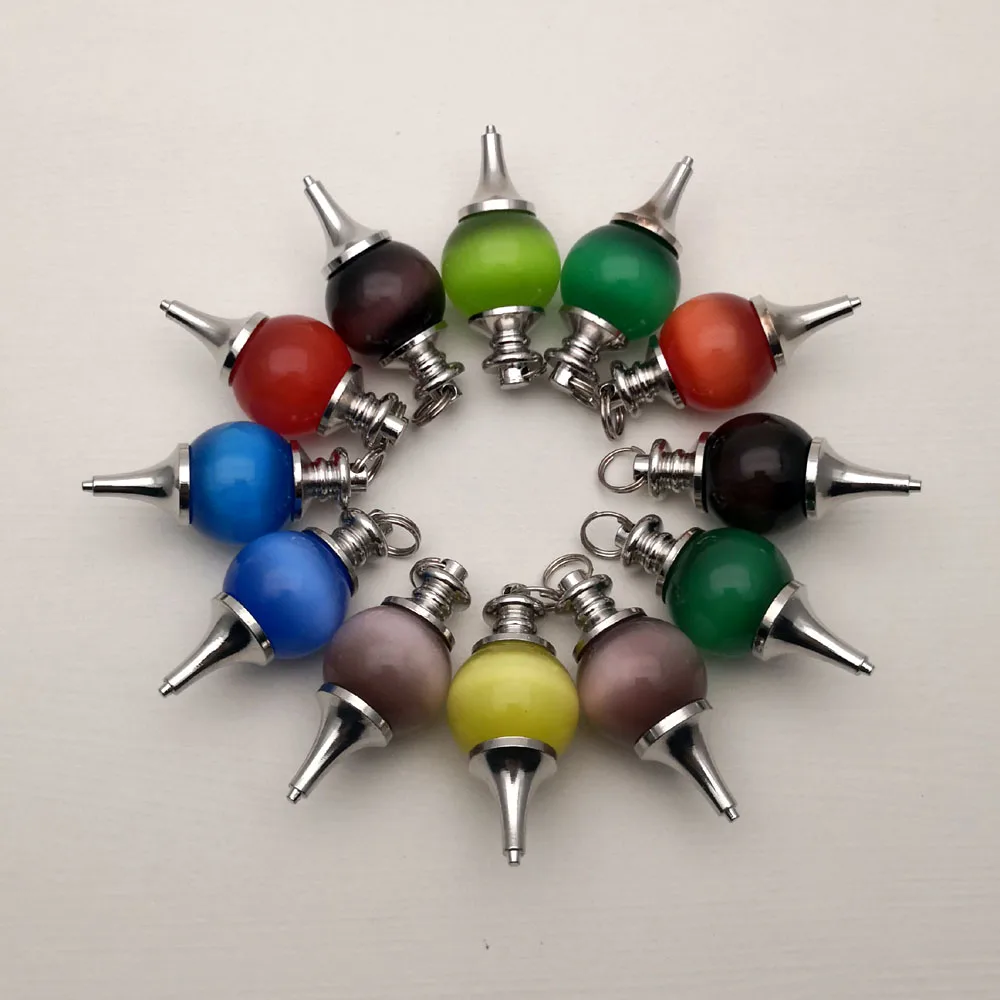 Модный кулон &quotкошачий глаз&quot 12 шт. Балансирующий рейки очаровательный камень