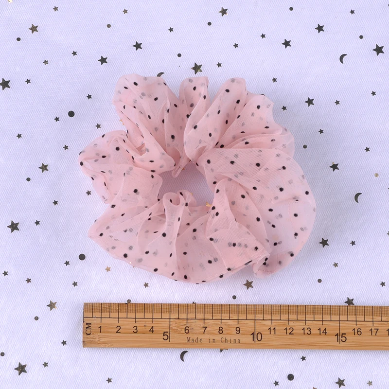 Женская резинка для волос Ruoshui из органзы в Корейском стиле аксессуары украшения