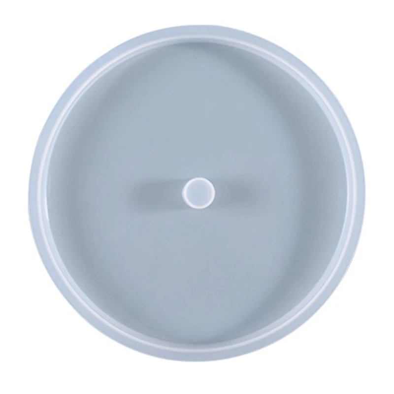 

J2FE Creative Rotating Axis Flower Coaster Epoxy Resin Mold Cup Mat Silicone Mould DIY Crafts Ornaments Home Decorations Mold