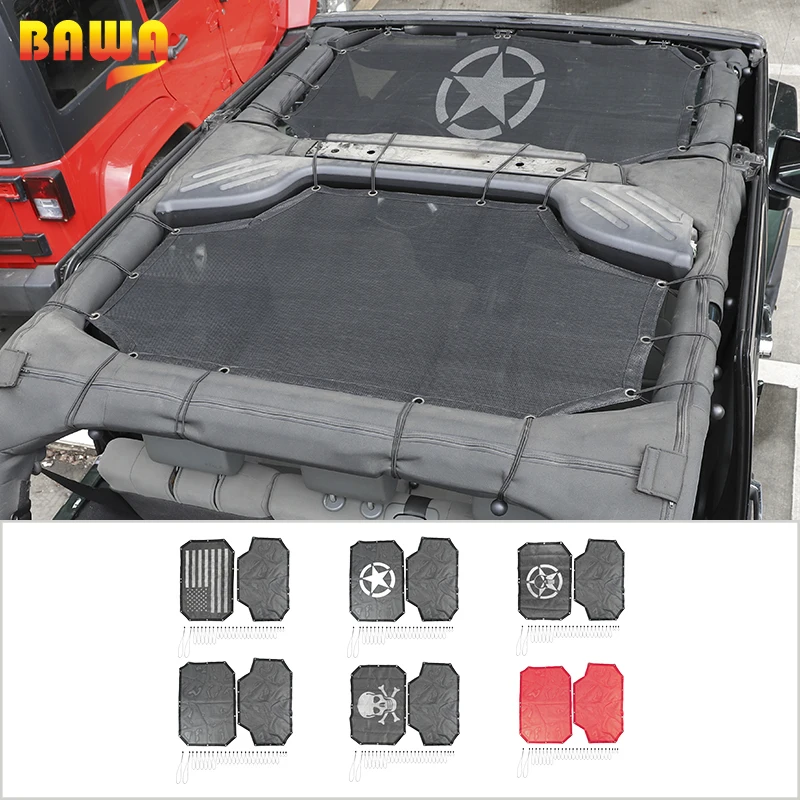 

Автомобильные аксессуары BAWA для 4 дверей Jeep Wrangler JK 2007-2017