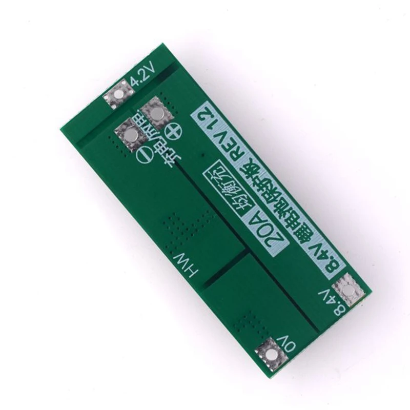 2S 20A 7 4 V 8 литий ионный аккумулятор 18650 зарядное устройство Pcb плата защиты