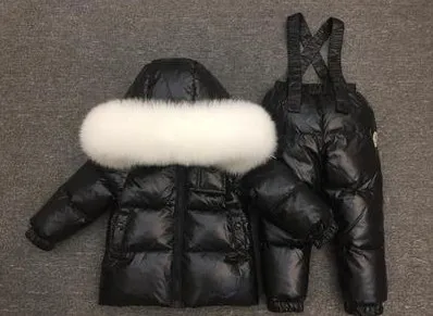Новая модная зимняя детская одежда, плотная однотонная детская одежда с капюшоном, теплая уличная одежда для России, платье для маленьких девочек - Цвет: 11