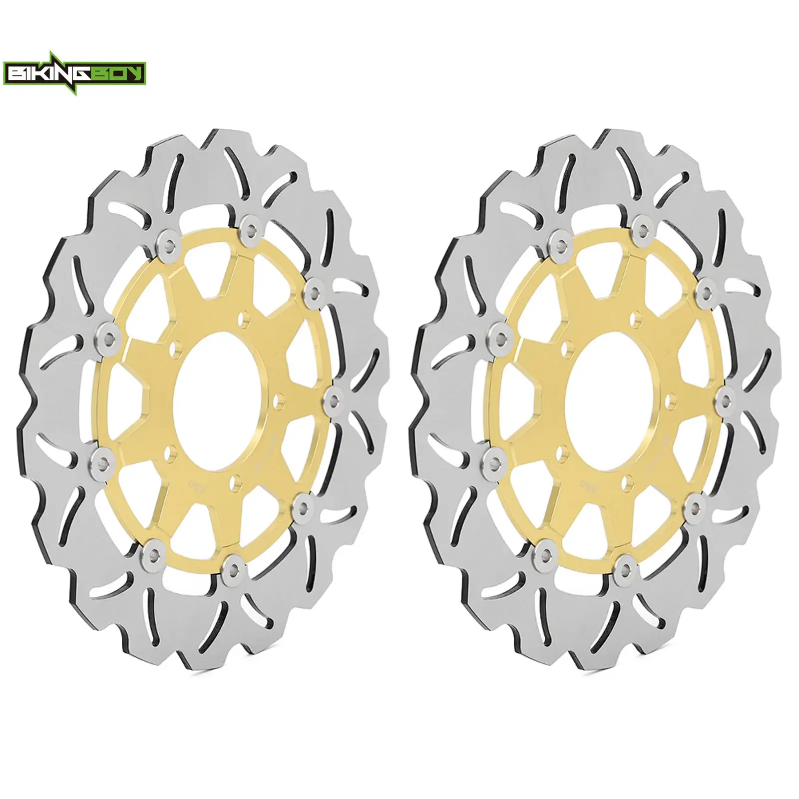 Фото Тормозные диски BIKINGBOY для Z 800 13-16, Z800 ABS 13-17, GTR 1400 07-14, GTR 1400 ABS 07-17, ZG 1400 Concours 14 ABS 08-14, 13 №2