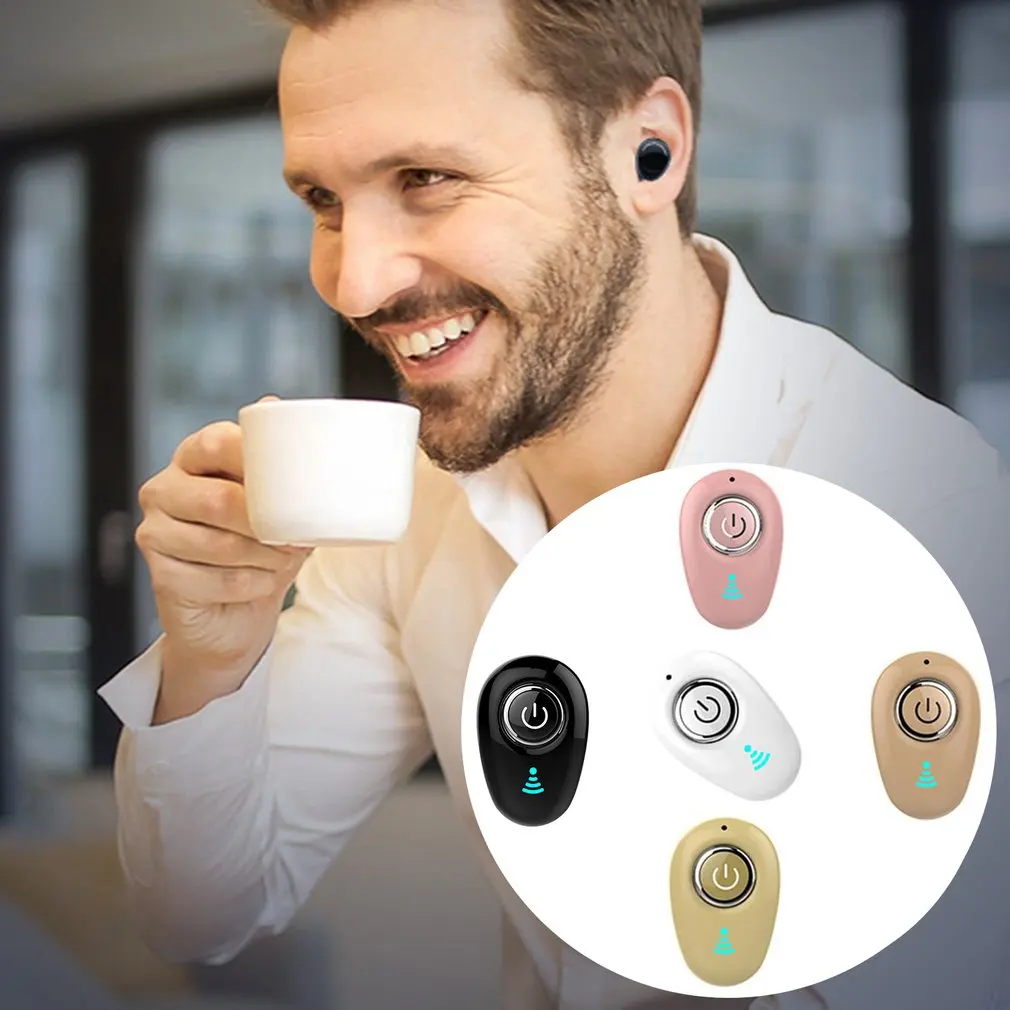 S650 мини Bluetooth наушники BT 4 1 беспроводные гарнитура свободные руки Спорт 50 мАч для iOS телефона Android|Наушники и