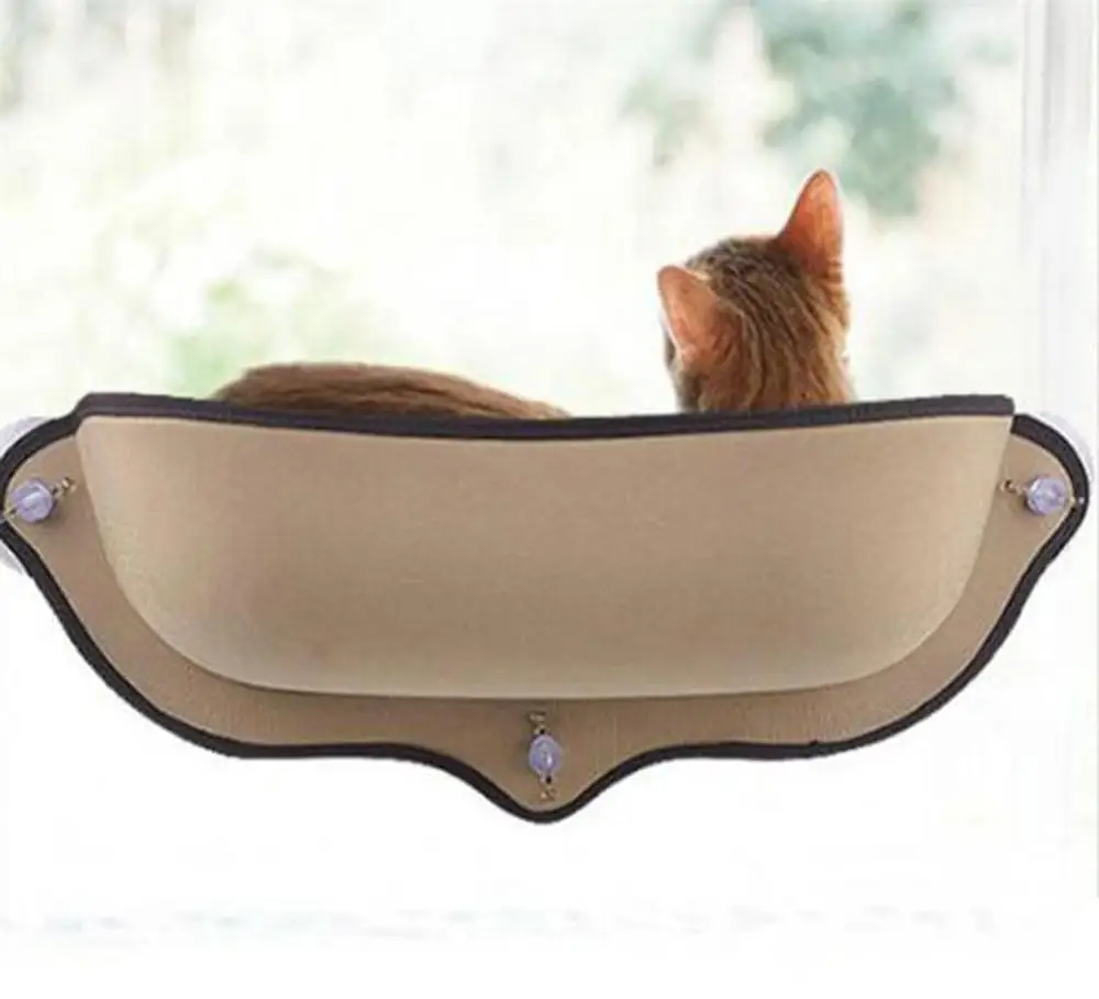 Горячая Распродажа гамак для кошки кровать крепление окна шезлонг присоски