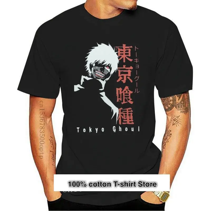 

Camiseta para adultos con licencia oficial de Tokyo Ghoul Ken Kaneki, nueva