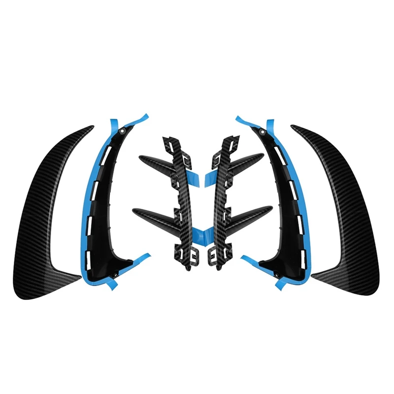 Наклейки на задний бампер из углеродного волокна для Benz A Class W177 A180 A200 A250 A35 2019 +