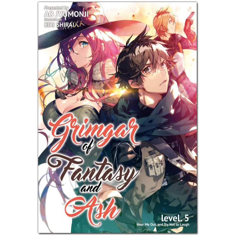 Плакаты из аниме гримгар фэнтези и ясеня художественный Шелковый плакат на