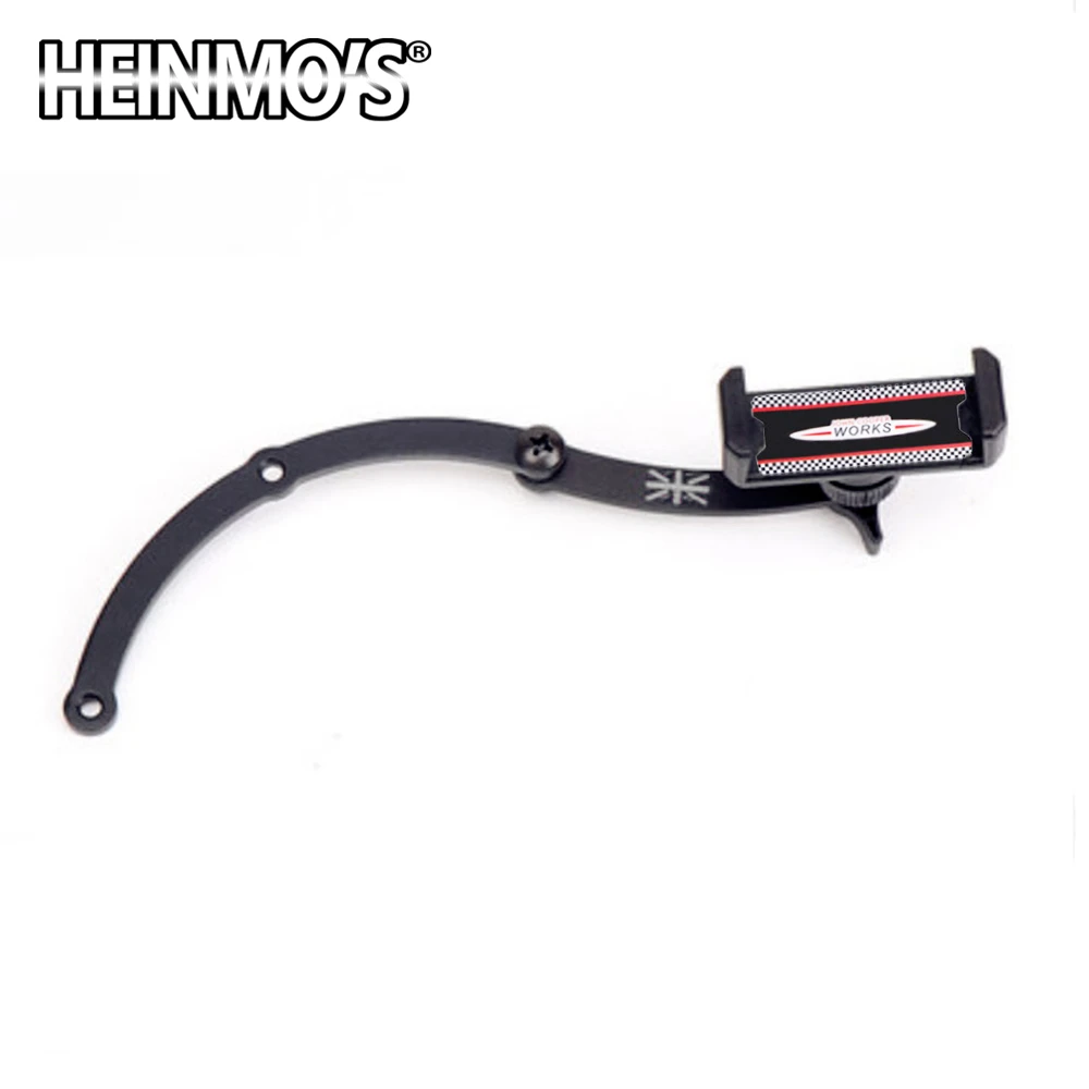 JCW (2) Держатель для мобильного телефона, аксессуары для Mini Cooper R55 R56 R57 R58 R59 R60 R61, держатель для мобильного телефона, стильный кронштейн, аксессуары - Название цвета: JCW (2)