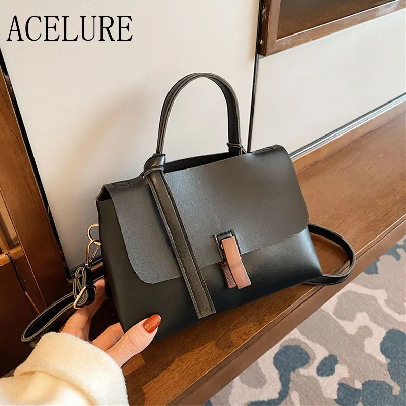 

ACELURE High Quality Purse PU Leather Handbags Women Shoulder Bags Designer Crossbody Bag for Women Bag Female Messenger Bag