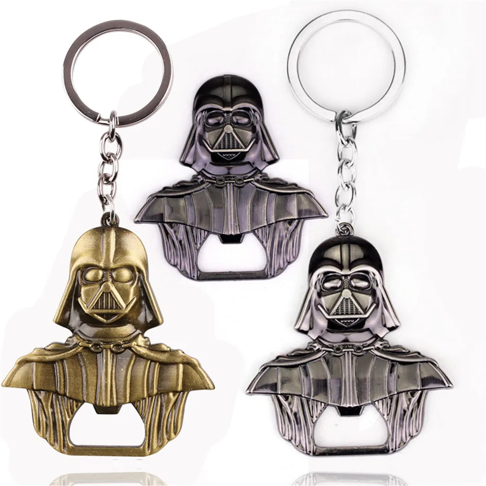 Брелок для бутылок из металлического сплава Darth Vader брелок с пивом ювелирные