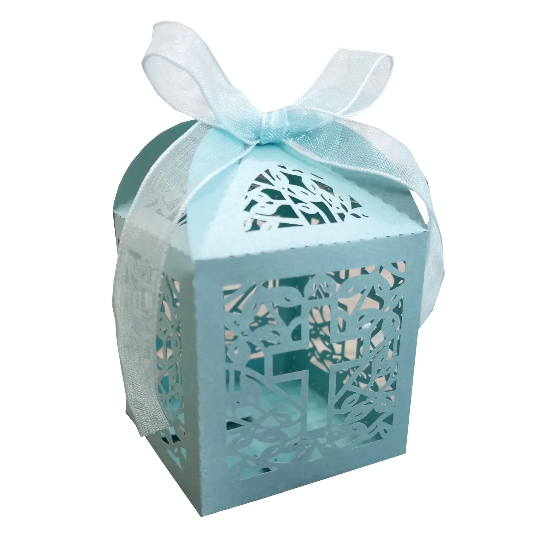 Коробки для крещения крестиком в виде листьев детской вечеринки свадебной