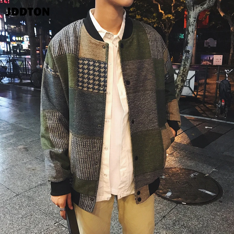JDDTON осенний мужской Летающий костюм стильный свитер Мужская Уличная одежда