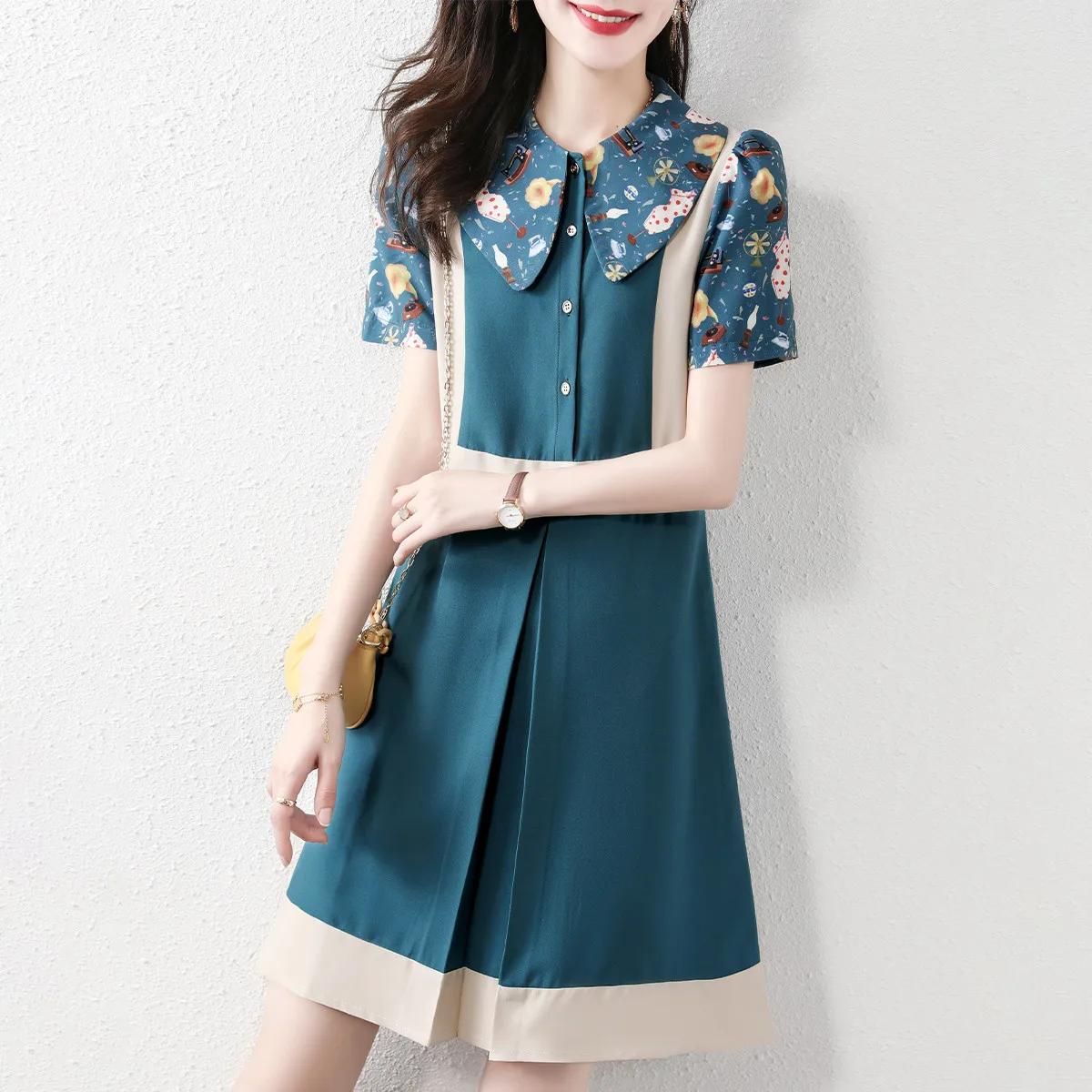 

21 years new summer fashion Republic of China style Chinese cheongsam elegant retro Chinese style company