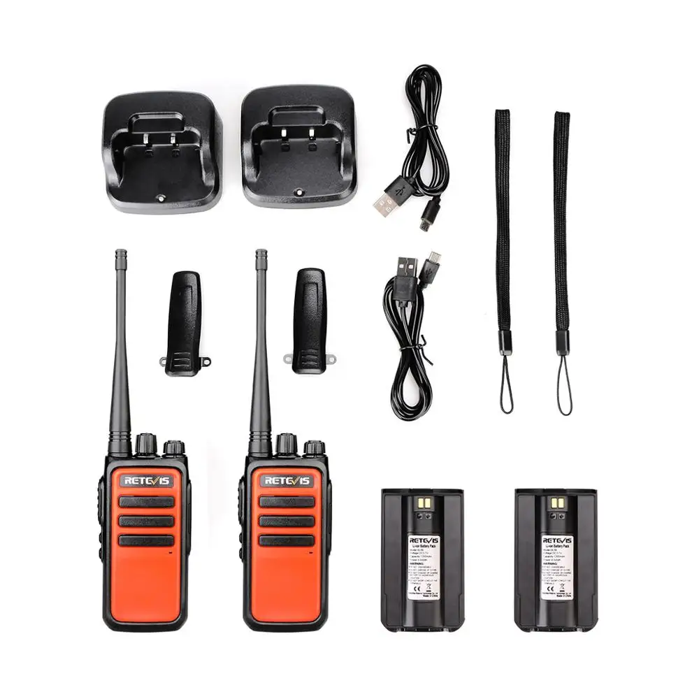 Рация Retevis RT666/RT66 2 шт. УВЧ PMR 446 VOX зарядка через USB | Мобильные телефоны и аксессуары