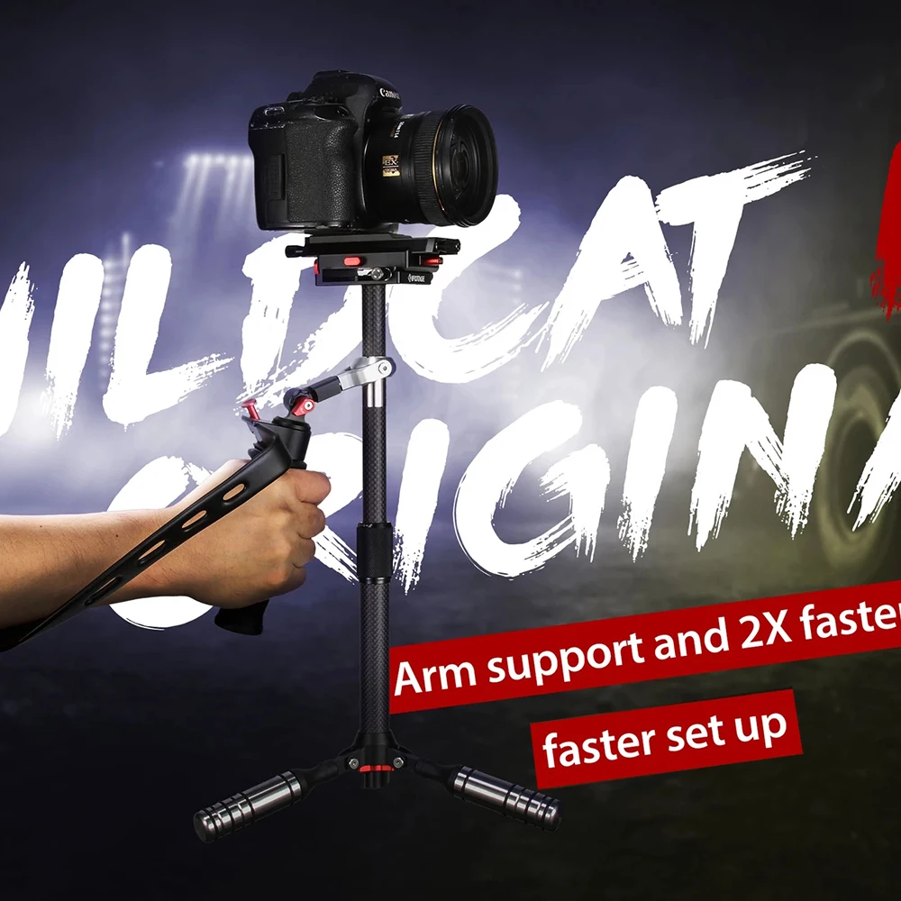 Стабилизатор для камеры ifeather WildCat III алюминиевый сплав и углеродное волокно