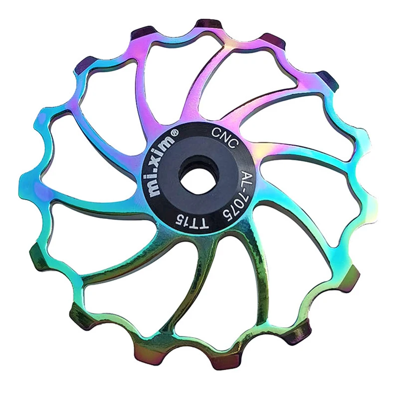 

Mi.Xim Bike Derailleur Pulley 15T Aluminum Jockey Wheel Bike Guide Roller for MTB Road Bike Folding Bike