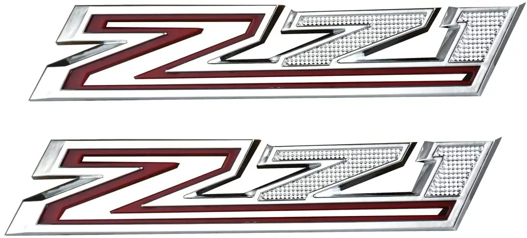 

2 шт., Новые эмблемы 2010-2018 Z71, 3D наклейка значок (хром/красный)