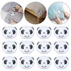 Застежка зажим для одеяла в виде панды для крепления постельного белья, 8 шт., нескользящая, зажимы для простыни, прищепки для спальни, бытовые принадлежности