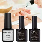 3 шт. гель для ногтей Быстросохнущий лак для ногтей 3 шт. праймер для ногтей модный Балансирующий жидкий отмачиваемый акриловый гель набор базовое и верхнее покрытие