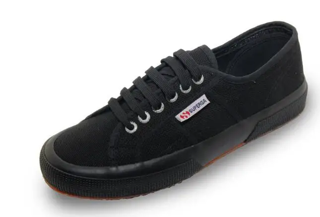 SUPERGA 2750 Cotu классические черные женские Velcr удобные кроссовки для мужчин 2019A118