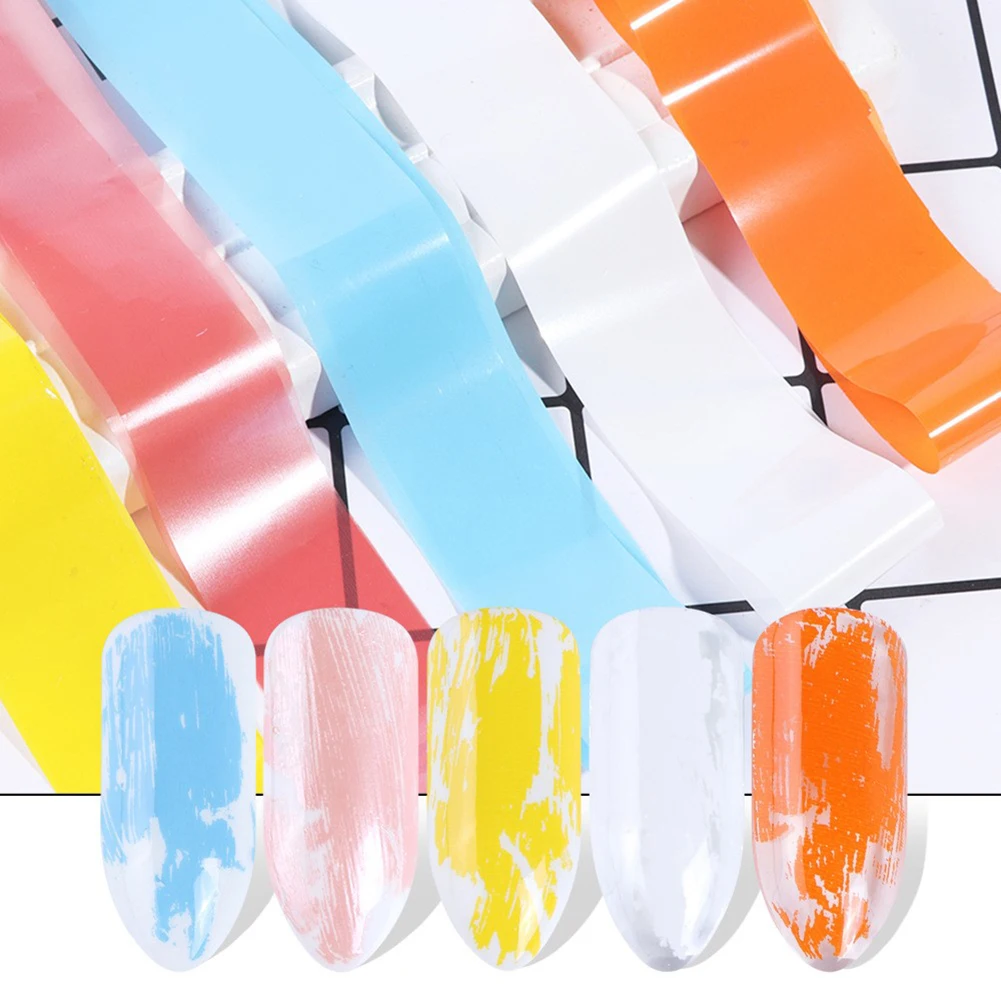 10 листов звездное небо матовая металлическая наклейка для ногтей клей Лепесток