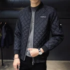 Мужские куртки на молнии, осенне-зимние повседневные флисовые пальто, модная мужская верхняя одежда, приталенная парка размера плюс 6XL, мужская куртка-бомбер на молнии