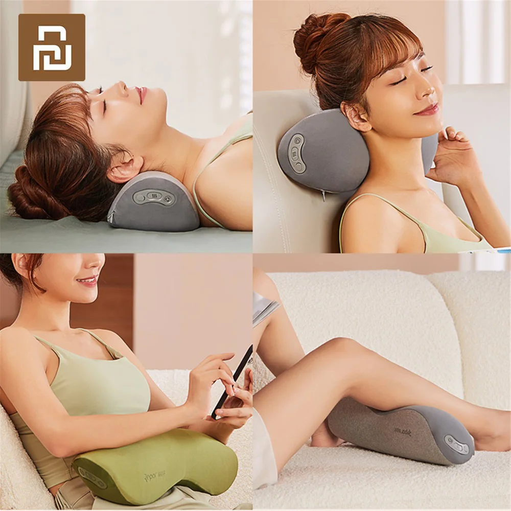 Умная массажная подушка Youpin Repor для шеи графеновая электрическая плеч