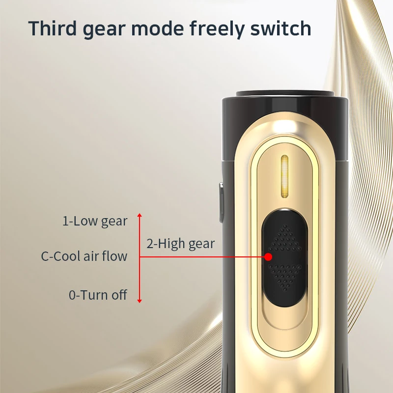 Фен для волос ANLAN многофункциональная щетка 3 в 1 сухой и прямой завивки с горячим