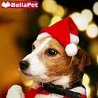 Рождественская шапка для кошек, зимняя теплая шапка для собак, для маленьких собак, товар для домашних животных, Рождественская шапка для собак, аксессуары для собак, шапка для собак