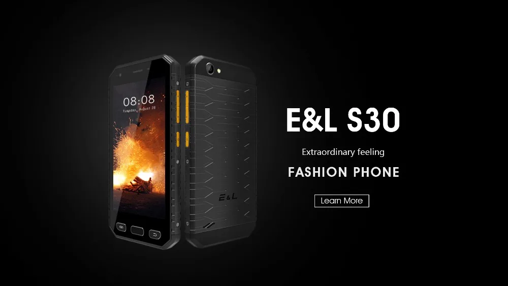 KENXINDA KXD E&L S30 IP 68 водонепроницаемый прочный смартфон 4,7 дюймов 2 Гб 16 Гб Две sim-карты 4G отпечаток пальца Android 7,0 мобильный телефон