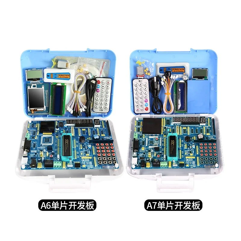 Макетная плата 51 MCU макетная для обучения экспериментная stc89c516 комплект точечной