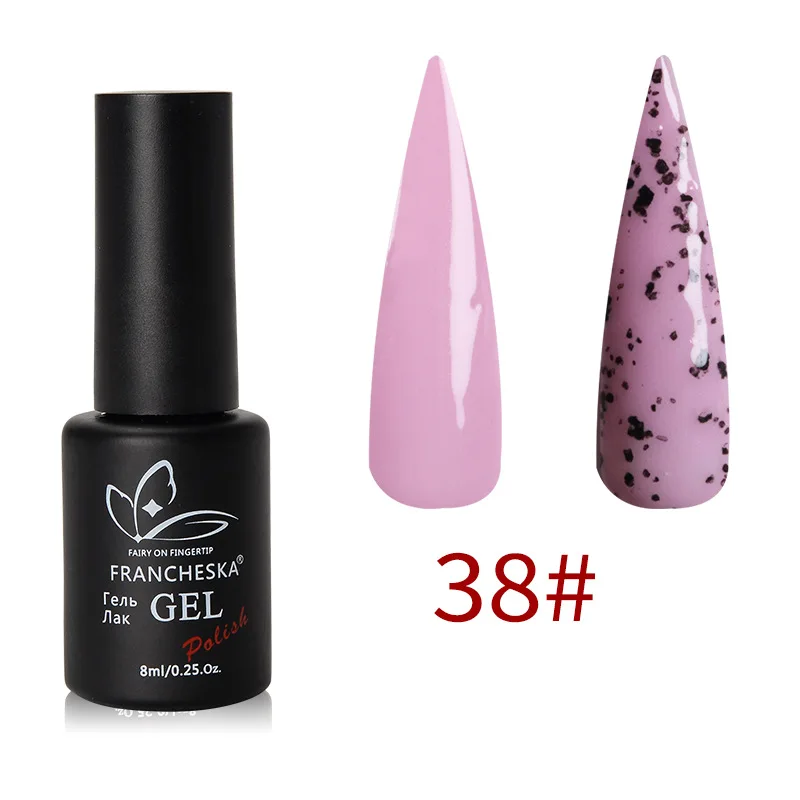 13 Colors FRANCHESKA Nail Art EggShell Glue 8ml Special Black Material Gel With Any Color Base Quail Egg Shell TSLM1 | Красота и