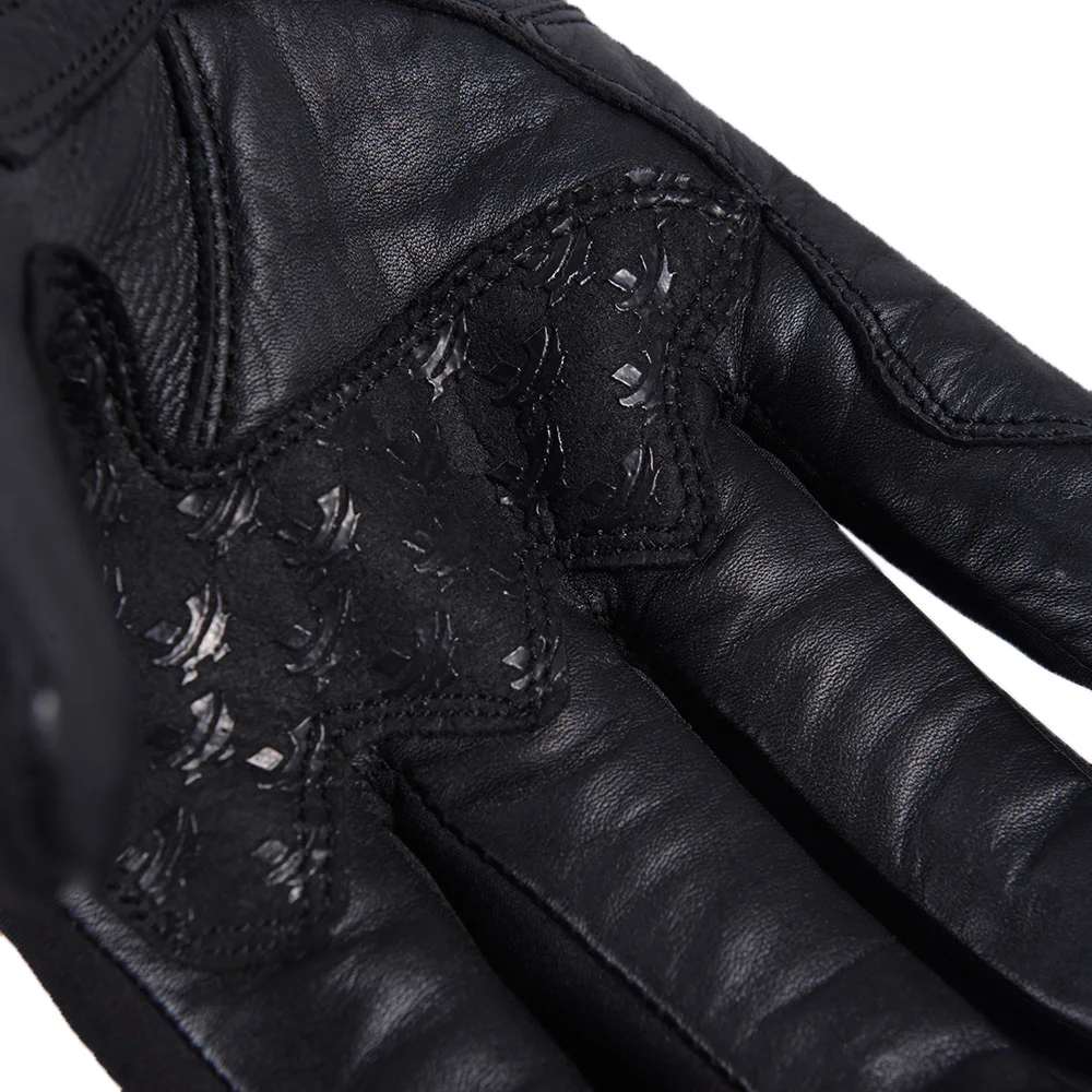 

KERAKOLL Motorcycle Gloves Men Waterproof Windproof Moto Gloves Carbon Fibre Leather Motocross Gloves Winter Moto Riding Gloves