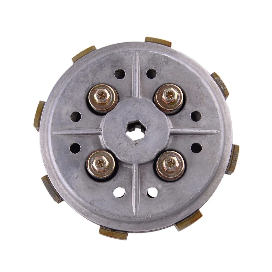 

4 шт., фрикционные пластины для барабана сцепления мотоцикла Yamaha YBR 125 2002-2006 2007 2008 2009 2010 2011 2012 2013