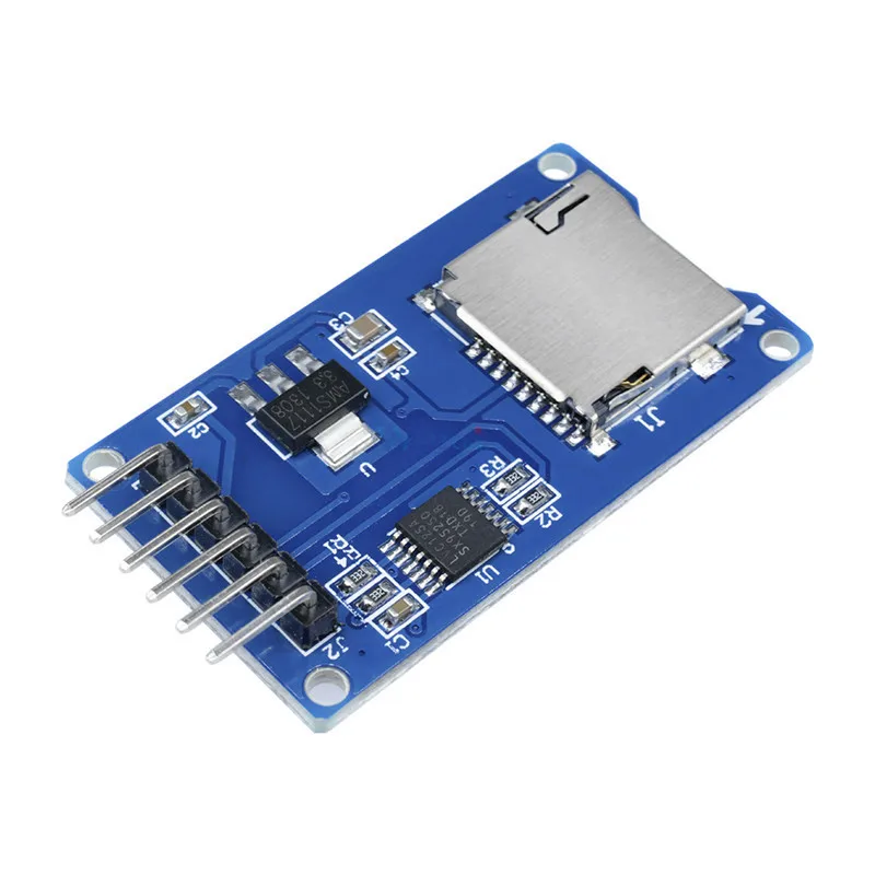 1pcs/lot Micro SD card mini TF reader module SPI interfaces with level converter chip for arduino | Инструменты