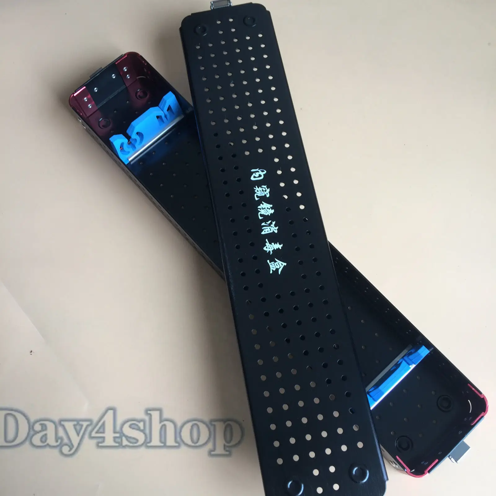 Лучший 1 шт. лоток для стерилизации эндоскопа ящик хирургического инструмента