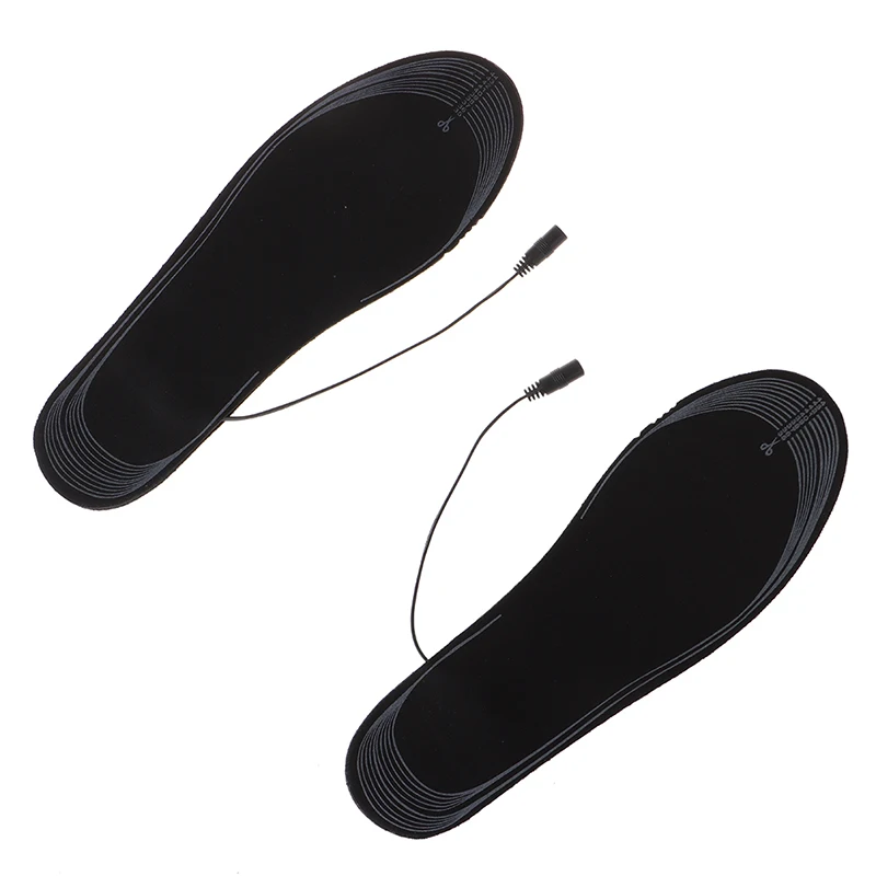 

Data Line + Insoles Men Women New USB Electric Powered Plush Fur Heating Insoles Winter Keep Warm Insole Heated Insole Unisex