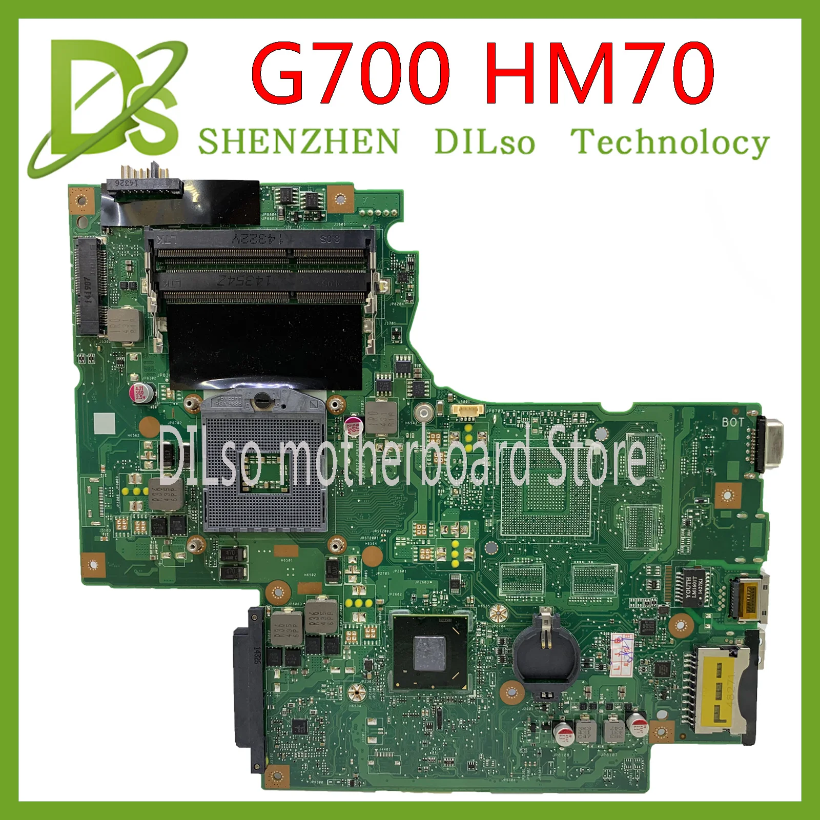 KEFU G700 для Lenovo материнская плата ноутбука BAMBI HM70 USB3.0 11SN0B5M11 11S90003042 оригинальная