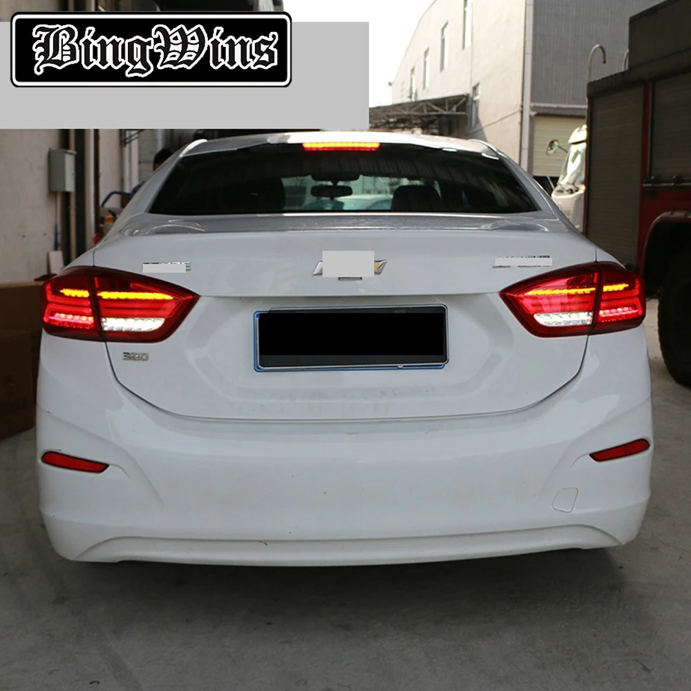 

Car style For 17-20 Chevrolet Cruze tail lamp assembly refitting A6L led streamer turn tail light LED day light