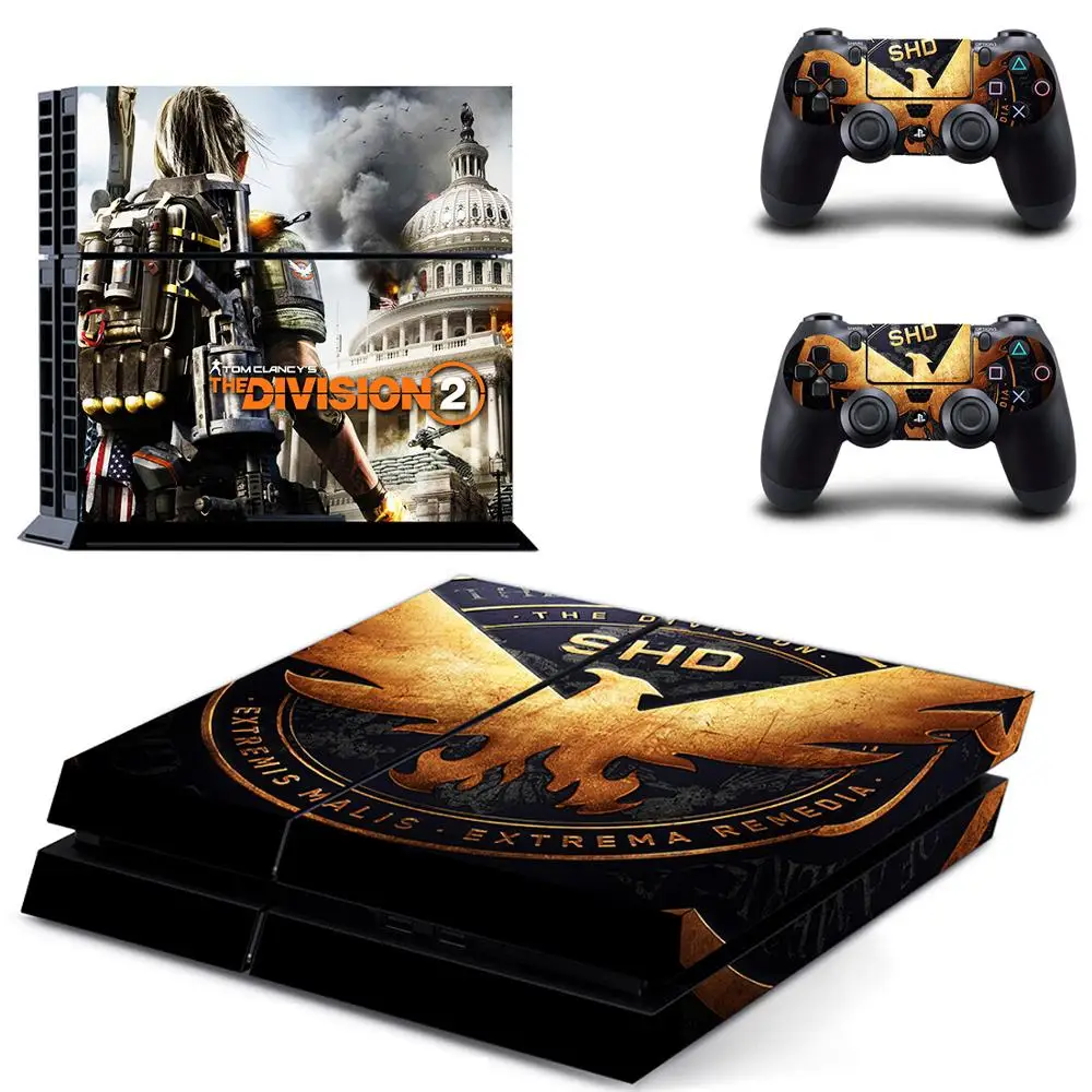 Отдел 2 PS4 Стикеры s Play station 4 кожи PS наклейка кожного покрова для Игровые приставки