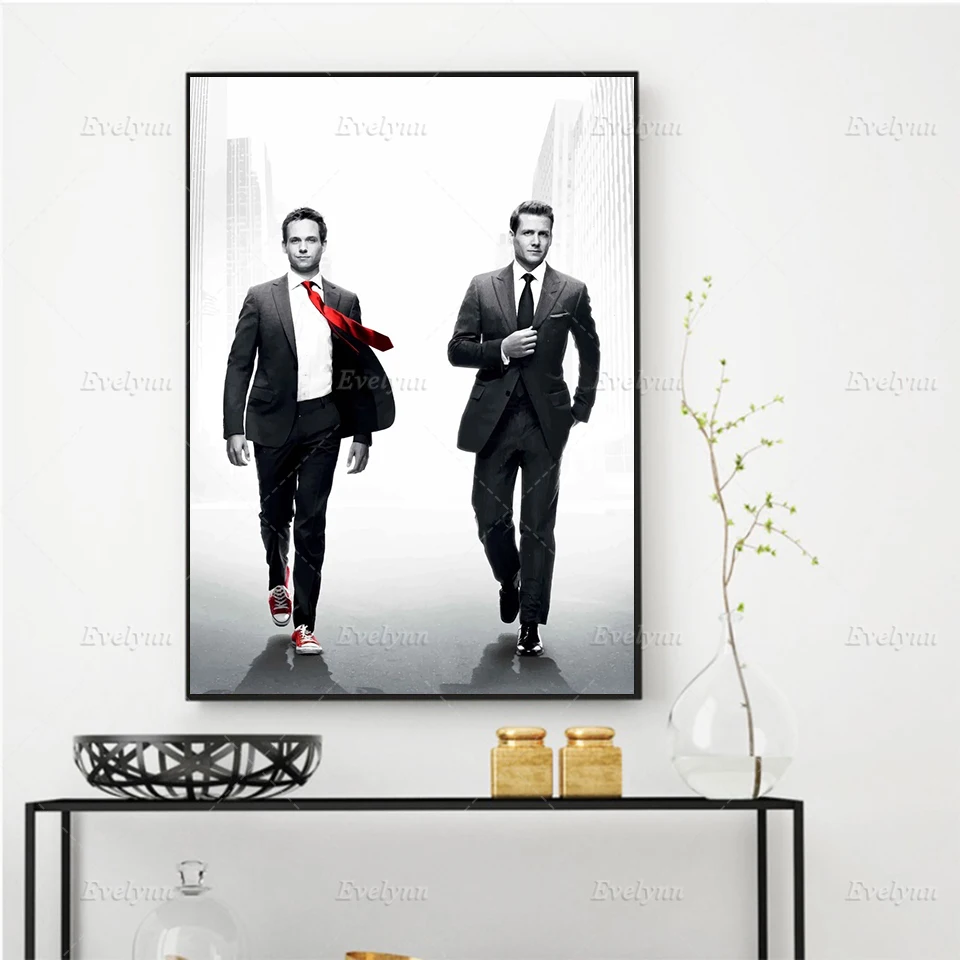 

Suits Cool Nordic Abstract Posters and Prints Wall Art Canvas Painting Home Decoration Modern Modular Pictures for Living Room