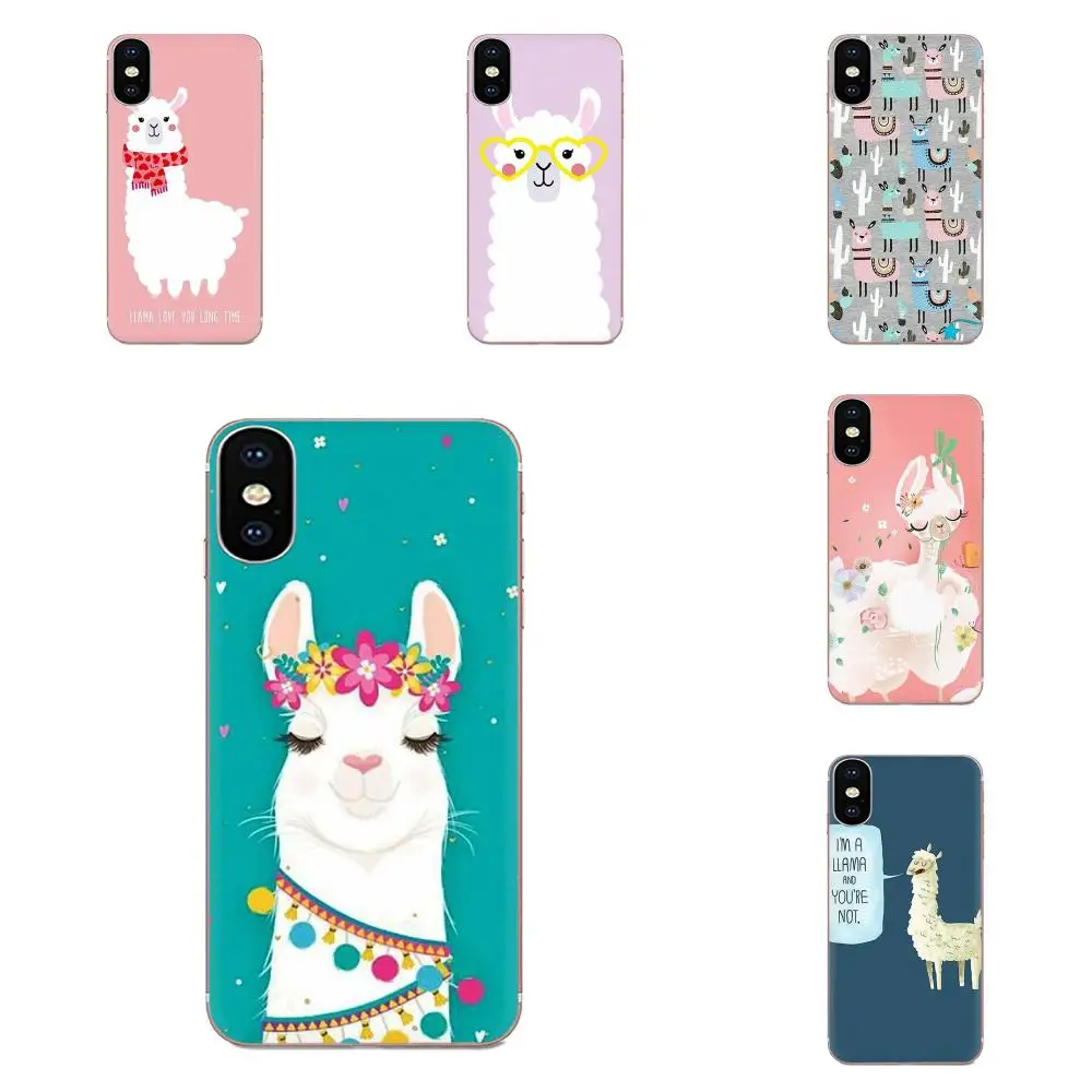 Лама-альпака для Apple iPhone 11 Pro X XS Max XR 4 4S 5 5C 5S SE 6 6S 7 8 Plus | Мобильные телефоны и