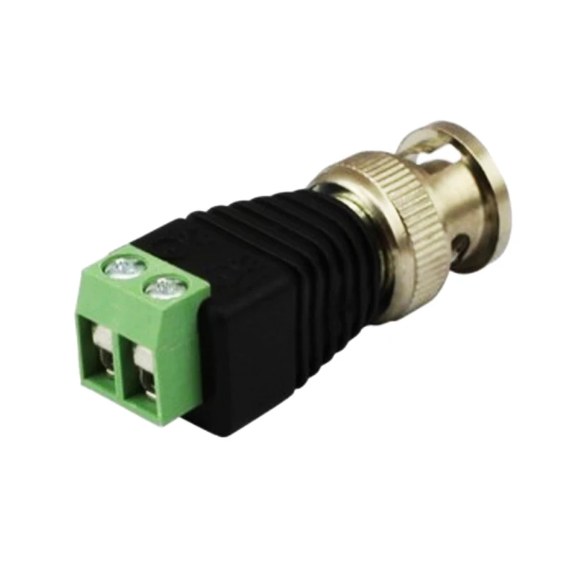 

10PCS BNC Connectors for AHD Camera CVI Camera TVI Camera CCTV Camera Coaxial/Cat5/Cat6 Cables